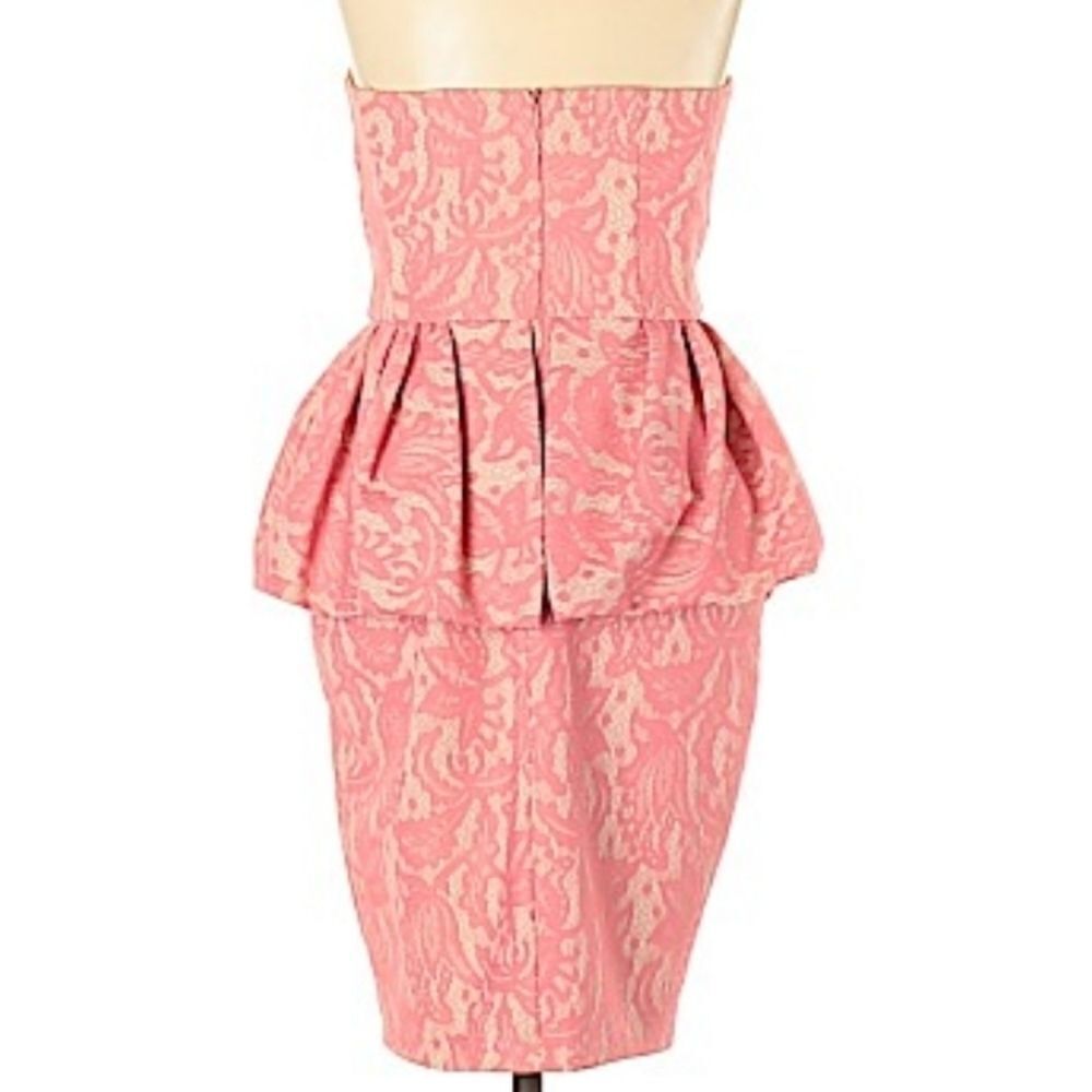 Zara Strapless Cocktail Dress - image 6